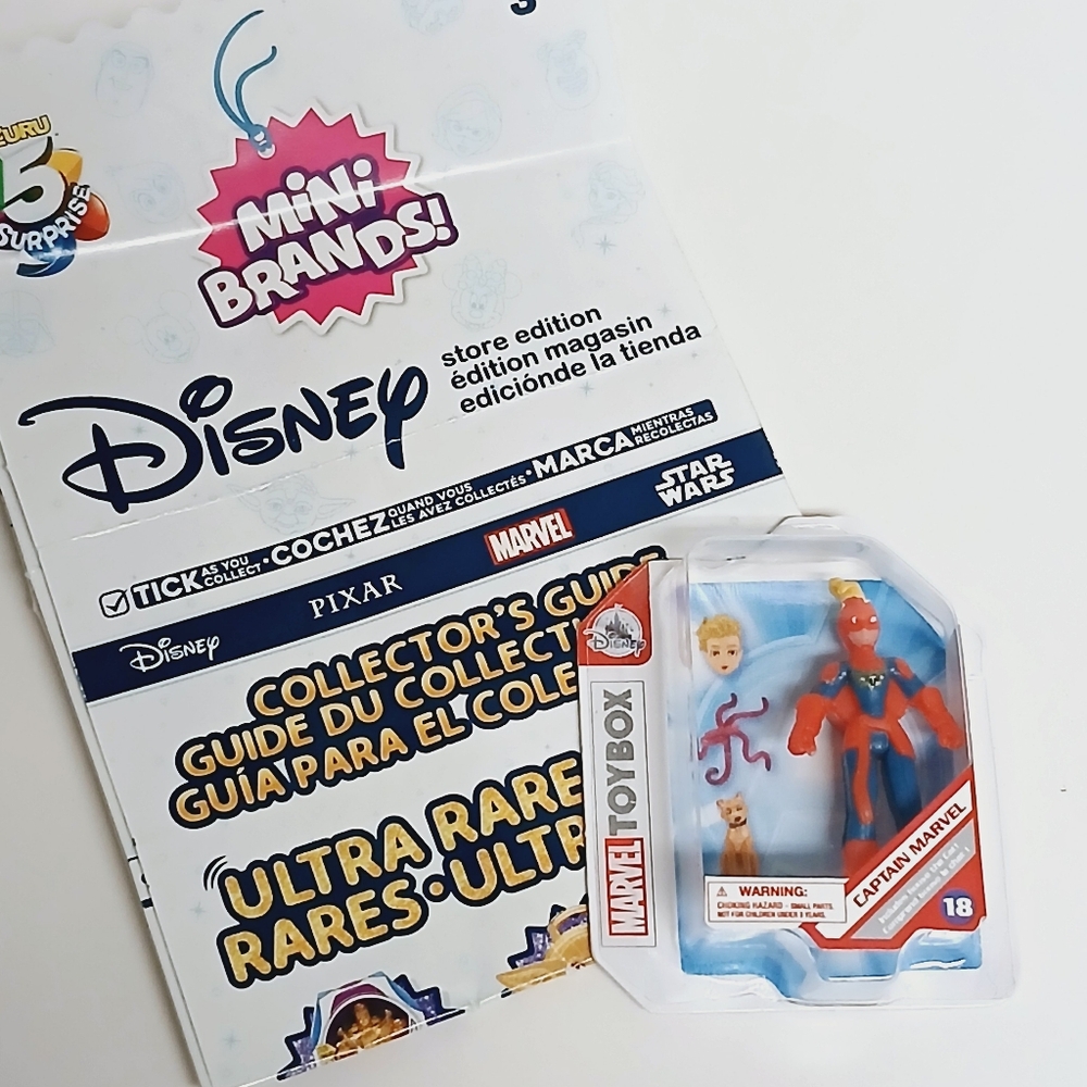Zuru Mini Brands Disney Store Edition Series 1 Marvel Toybox Captain Marvel